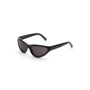 Marni Svarta FA7 solglasögon, högkvalitativt acetat Black, Unisex