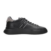 Hogan Strömlinjeformade Svarta Sneakers Black, Herr