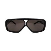 Saint Laurent Stiliga solglasögon med högkvalitativt acetatram Black, ...