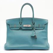 Hermès Vintage Begagnad handväska Blue, Dam