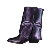 Ibana Ankle Boots Purple, Dam