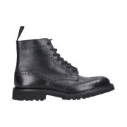 Tricker's Lace-up Boots Black, Herr