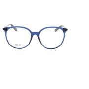 Dior Stiliga solglasögon med 54mm linsbredd Blue, Unisex