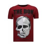 Local Fanatic The Don Skull Rhinestone - Herr T shirt - 13-6238B Red, ...