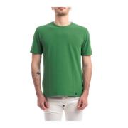 Drumohr T-Shirts Green, Herr