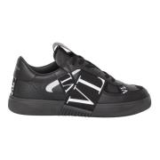 Valentino Garavani Svarta Aw23 Sneakers med Vltn Logo Black, Herr