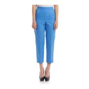 Seventy Cropped Trousers Blue, Dam