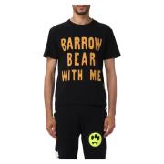 Barrow Barrow Jersey T-shirt för Män Black, Herr
