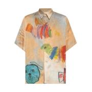 Off White Casual Shirts Multicolor, Herr