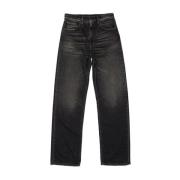 R13 Slim Straight Leg Jeans Uppgradering Gray, Dam