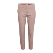 Part Two Soffys Regular Fit Rosa Chinos Pink, Dam