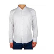 Made in Italia Vit Milano Bomullsskjorta White, Herr