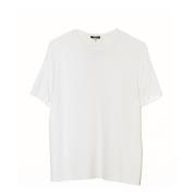 R13 Boxy Seamless T-Shirt White, Dam