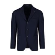 Tagliatore Modern Statement Blazer i Blått och Grönt Blue, Herr