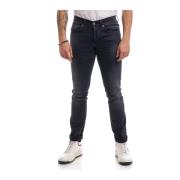 Dondup George Denim Stretch Byxor Black, Herr