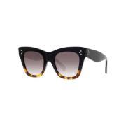 Celine Höj din stil med Cl4004In solglasögon Black, Unisex