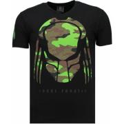 Local Fanatic Predator Rhinestone - T Shirt Herr - 5757Z Black, Herr