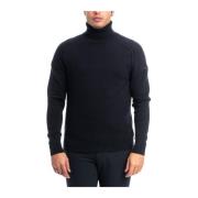 RRD Enfärgad Turtlenecktröja Blue, Herr