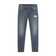 Dondup Slim-fit Grå Jeans Blue, Herr