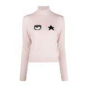 Chiara Ferragni Collection Chiara Ferragni Sweaters Pink Pink, Dam
