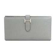 Hermès Vintage Pre-owned Läder plnbcker Gray, Dam