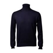 Gran Sasso Turtlenecks Black, Herr