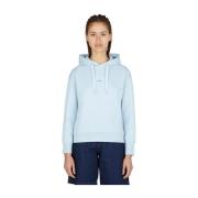 A.p.c. Lyxig Hoodie med Logomotiv Blue, Dam