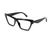 Saint Laurent Höj din stil med dessa glasögon Black, Dam