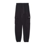 Hinnominate Tapered Trousers Black, Dam