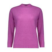 Roberto Collina Kashmir Turtleneck Sweatshirt för Kvinnor Pink, Dam