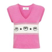 Chiara Ferragni Collection Vests Pink, Dam