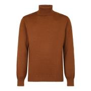 Original Vintage Turtlenecks Brown, Herr