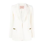 Twinset Vitt Jackset White, Dam