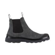 Panchic Suede Anthracite Chelsea Boots Gray, Herr