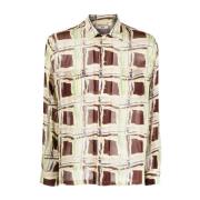 Bode Casual Shirts Brown, Herr
