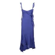Andamane Midi Dresses Blue, Dam