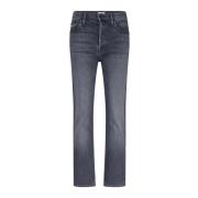 Mother Tomcat Slim-fit Ankel Jeans Gray, Dam