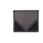 Marina Raphael Smyckad Svart Mocka Clutch Black, Dam