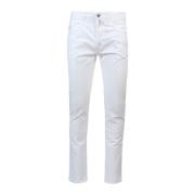 Incotex Slim-fit Trousers White, Herr