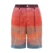 Marni Multifärgade avslappnade shorts Ss23 Multicolor, Herr