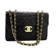 Chanel Vintage Pre-owned Läder chanel-vskor Black, Dam