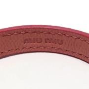 Miu Miu Pre-owned Pre-owned Läder armband Pink, Unisex
