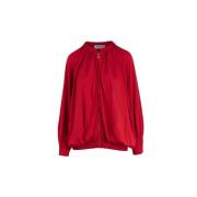 Yves Saint Laurent Vintage Pre-owned Bomull toppar Red, Dam