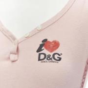 Dolce & Gabbana Pre-owned Pre-owned Tyg toppar Pink, Unisex