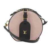 Louis Vuitton Vintage Pre-owned Tyg louis-vuitton-vskor Pink, Dam