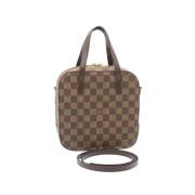 Louis Vuitton Vintage Pre-owned Canvas handvskor Brown, Dam