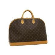 Louis Vuitton Vintage Pre-owned Canvas handvskor Brown, Dam