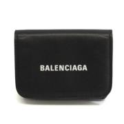 Balenciaga Vintage Pre-owned Läder plnbcker Black, Dam