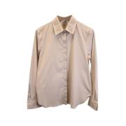 Armani Pre-owned Pre-owned Bomull toppar Beige, Dam