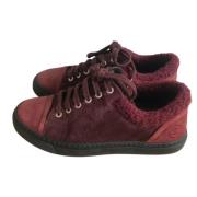 Chanel Vintage Pre-owned Mocka sneakers Red, Unisex